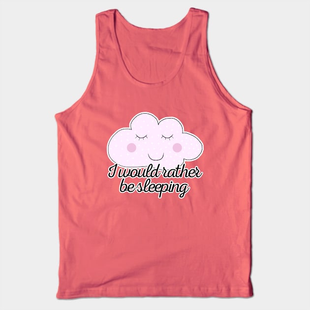 Cute cloud Tank Top by Valem97